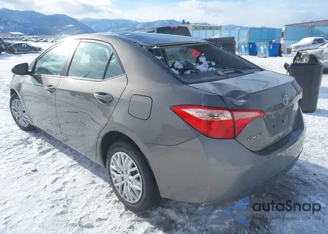 2018 Toyota Corolla Le из США, поврежденный, VIN 2T1BURHE1JC009489